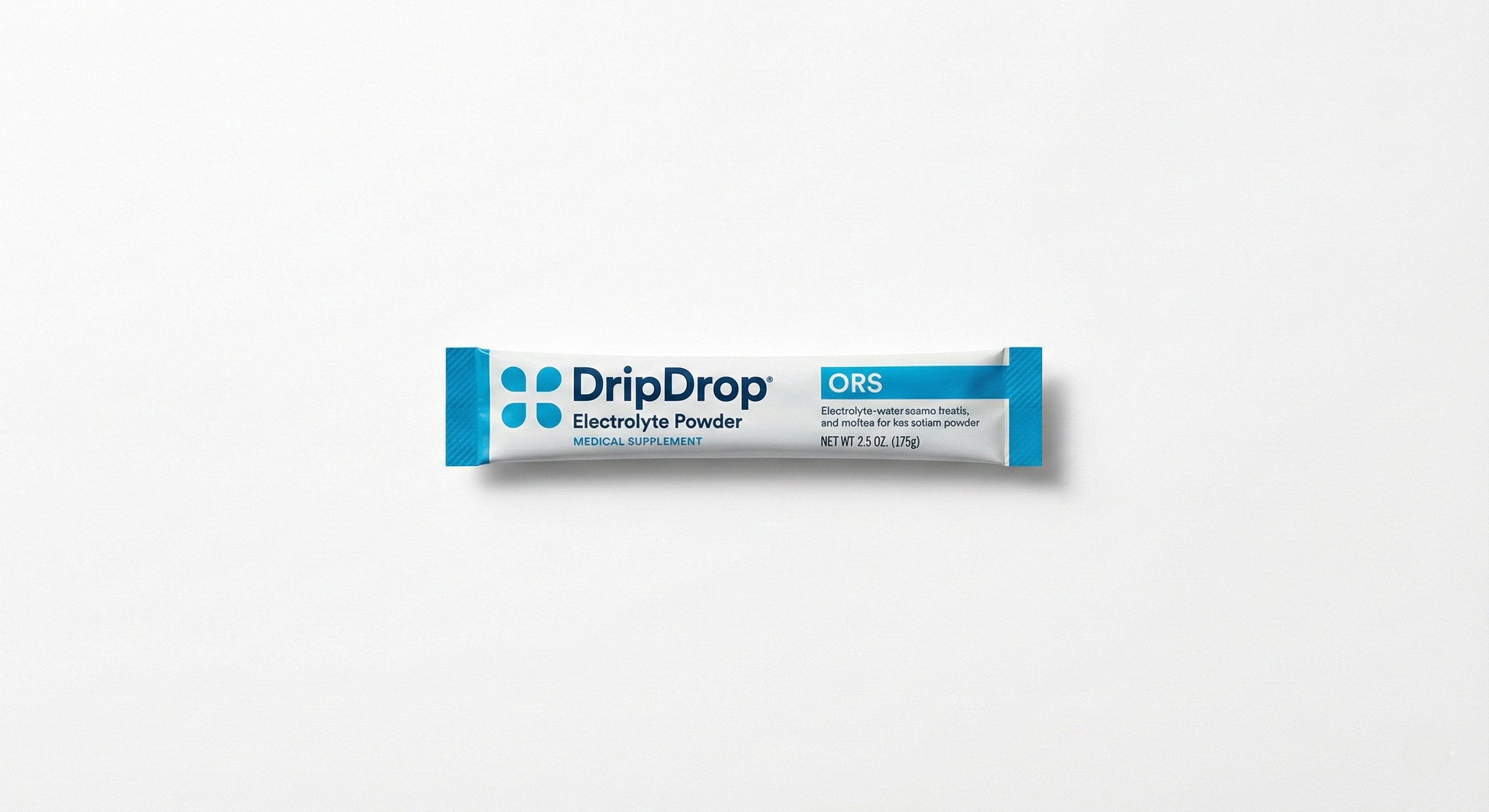 DripDrop electrolyte powder packet