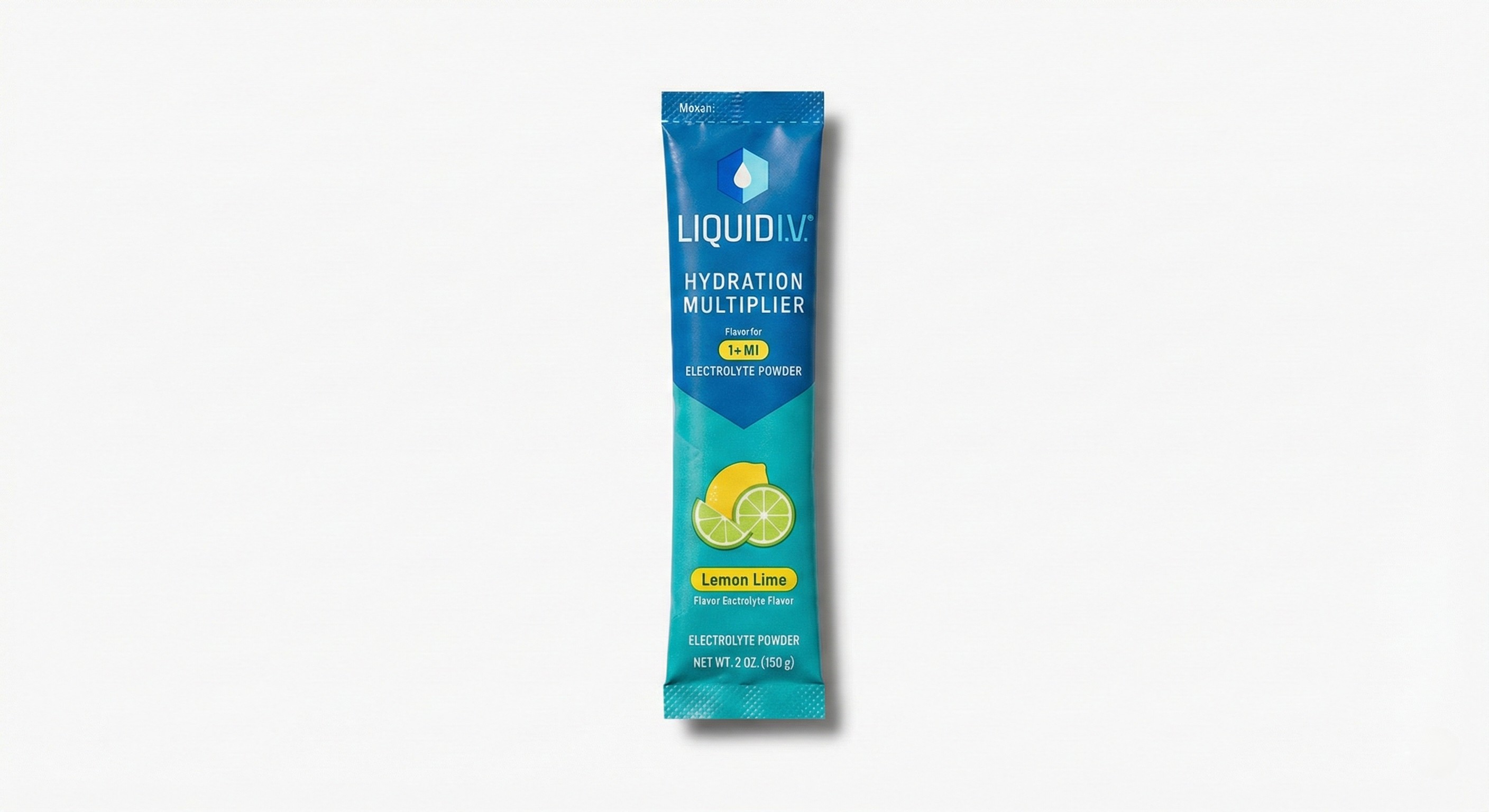 Liquid I.V. electrolyte powder packet